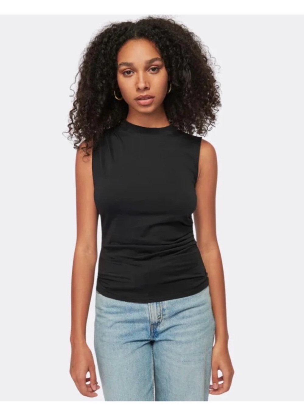 Paz draped muscle tee
